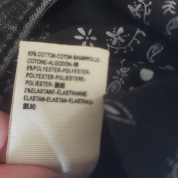 NEW! WE THE FREE High-Rise Vintage Straight Crop Denim Jeans Smokey Quartz 35. - Picture 8 of 9